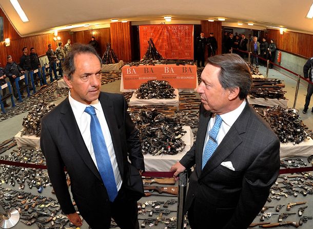 Scioli: La gente en la calle me dice que bajó el delito