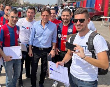 Video: echaron a Moretti del palco de San Lorenzo en pleno partido