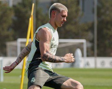 Mastantuono tuvo su primera práctica en Real Madrid: cuándo debutaría