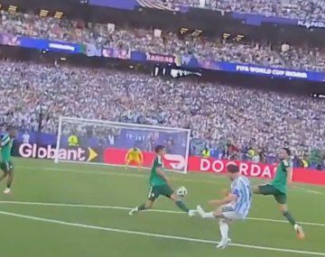 El golazo de Lionel Messi en el Mundial 2026 desde la cámara del árbitro.&nbsp;