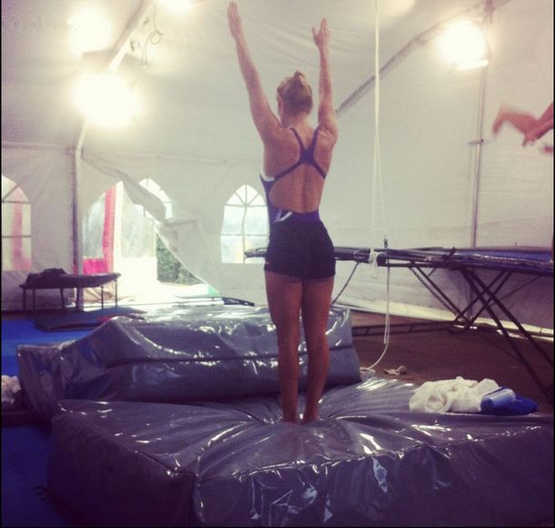 Los famosos se preparan y ensayan para Celebrity Splash