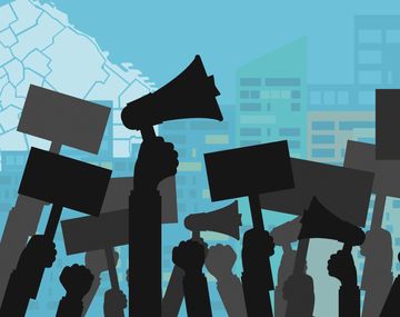 Metrobús cortado y demoras: todas las complicaciones en el tránsito por el acto central de Moyano