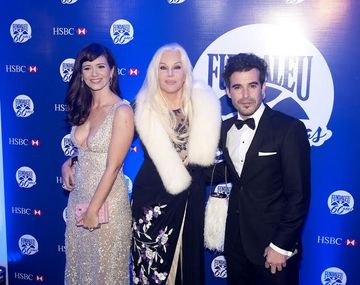 Susana Giménez llegó a la cena de Fundaleu con Cabré y Siciliani: el motivo