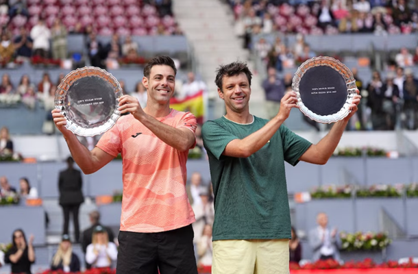 Horacio Zeballos se coronó campeón en dobles del Masters 1000 de Madrid