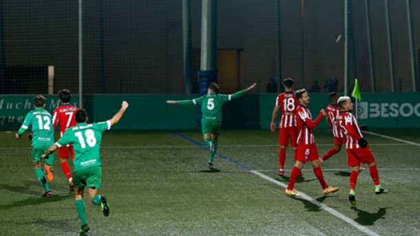 Tras 19 años, Atlético de Madrid se queda afuera en 16avos. de final en la Copa del Rey