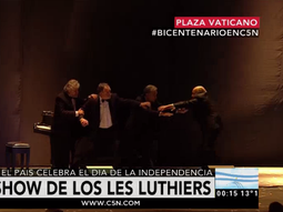 mira el show de les luthiers por el festejo patrio del bicentenario mira el show de les luthiers por el festejo patrio del bicentenario