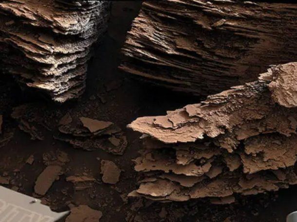 Las imágenes impresionantes de Marte que incluyen a las de un antiguo estanque