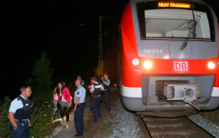 Pánico en Suiza: un hombre incendió vagón de un tren y acuchilló a varios pasajeros