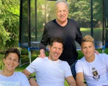 Murió el padre de Simeone