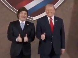 asi recibio trump a milei en la cumbre escudo de las americas asi recibio trump a milei en la cumbre escudo de las americas