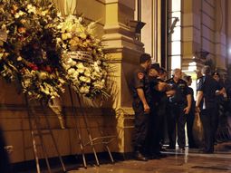 Último adiós a los bomberos fallecidos