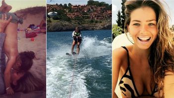 china suarez y su hija en punta: selfies, juegos en la playa y deportes extremos china suarez y su hija en punta: selfies, juegos en la playa y deportes extremos