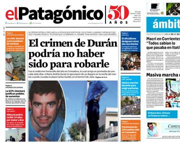 Tapas de diarios del jueves 23 de marzo de 2017