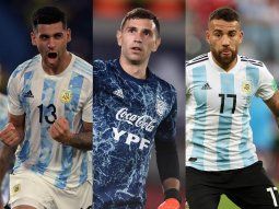 el dato sobre dibu martinez, cuti romero y nico otamendi que entusiasma de cara al mundial