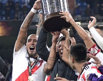 River le ganó la Libertadores a Boca - Crédito: @CARPoficial