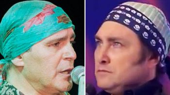 Leonardo Favio y Javier Milei. Leonardo Favio y Javier Milei.