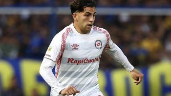 Hernán López Muñoz, de Argentinos Juniors. Hernán López Muñoz, de Argentinos Juniors.
