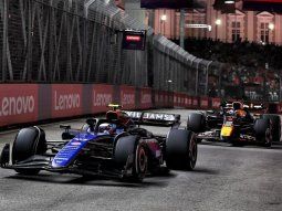 Franco Colapinto en el Gran Premio de Singapur.&nbsp;