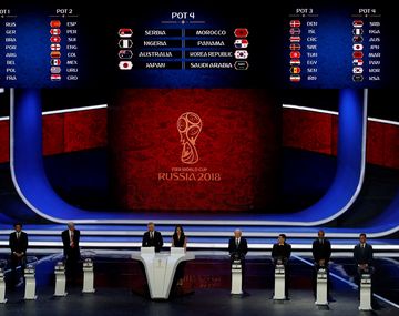 Así quedaron los grupos del Mundial de Rusia 2018