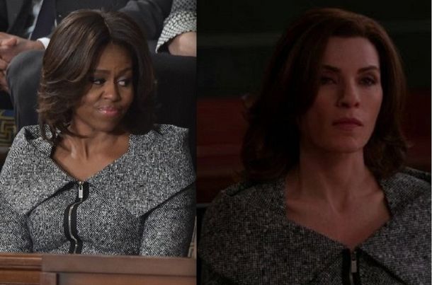 ¿Michelle Obama le copió el look a la protagonista de una serie política?