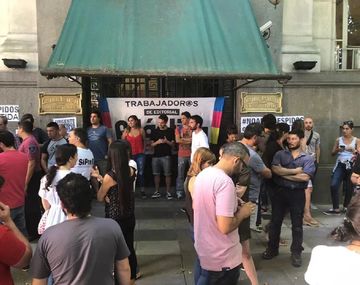 Despidos en editorial Atlántida .- Crédito:&nbsp;@eltanomdp