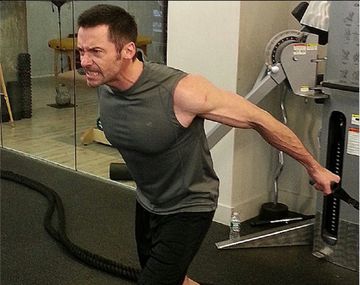 Así se entrena Hugh Jackman a los 46 años para hacer de Wolverine