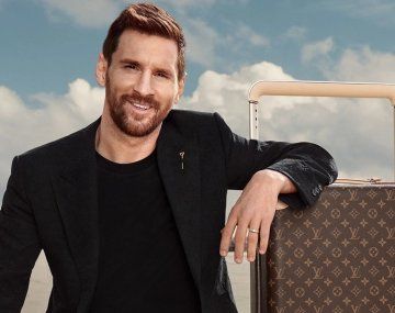Messi es la nueva cara de Louis Vuitton: la reacción de Antonela Roccuzzo