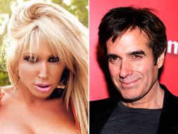 Copperfield cambió a Claudia Schiffer por Vicky