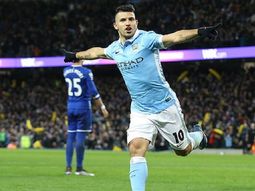 con un gol de agüero, el city vencio al everton y clasifico para la final con un gol de agüero, el city vencio al everton y clasifico para la final