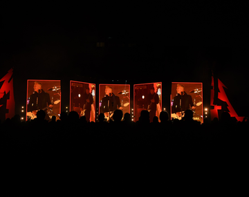Momento emocionante y futbolero en el show de Metallica: cantó todo Palermo