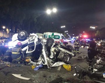 Choque múltiple frente al Hipódromo de Palermo: Roberto Patricelli tenía multas por alta velocidad