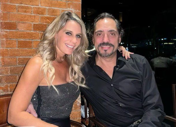 Rocío Marengo y su pareja Eduardo Fort. Rocío Marengo y su pareja Eduardo Fort.