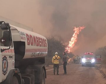 Córdoba: lograron contener los incendios, según el Ministerio de Seguridad