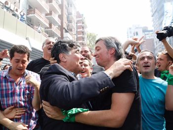 Zannini salió de la cárcel y se sumó a las actividades de Unidad Ciudadana