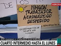 acampe en aeroparque de los trabajadores despedidos de la linea sol acampe en aeroparque de los trabajadores despedidos de la linea sol