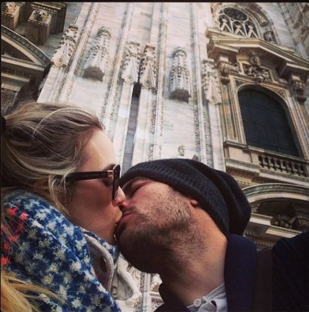 Mirá el álbum familiar de Chechu Bonelli y Darío Cvitanich en Milán