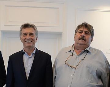 Mauricio Macri y Ricardo Pignanelli