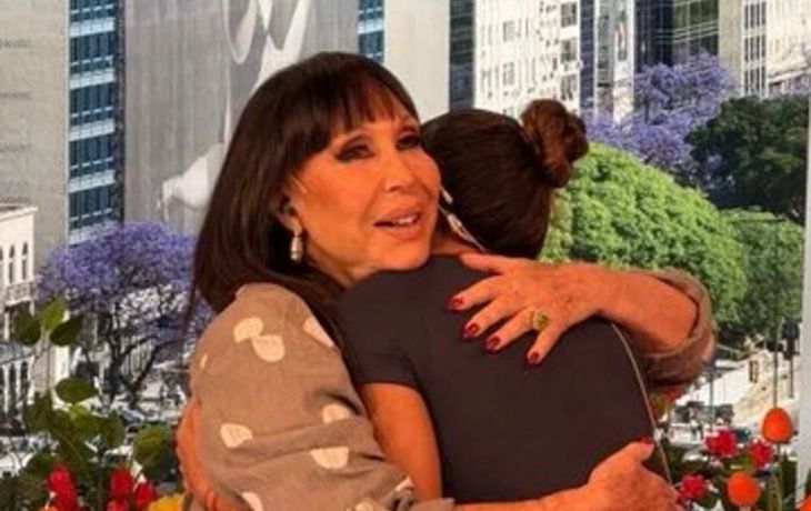 Moria y Cinthia Fernández sellaron la paz en vivo tras días de alta tensión