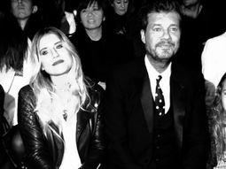 Marcelo Tinelli, presente en el desfile de Guillermina Valdes en el Bafweek