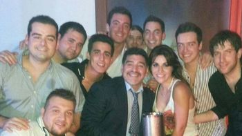 el intimo festejo de giannina junto a diego el intimo festejo de giannina junto a diego