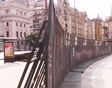 Todo vallado: así está el Congreso en la previa a una nueva marcha de jubilados