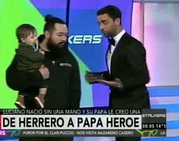 Herrero construyó una impresora 3D para fabricarle a su hijo una prótesis de mano