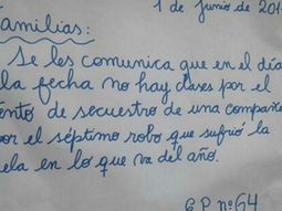 La escuela 64° de Francisco Solano se suma a la ola de instituciones que suspendieron las clases La escuela 64° de Francisco Solano se suma a la ola de instituciones que suspendieron las clases