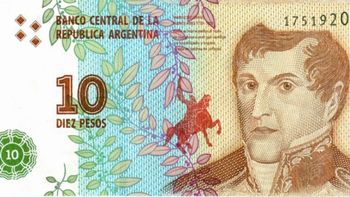 el banco central presento el nuevo billete de $10 el banco central presento el nuevo billete de $10