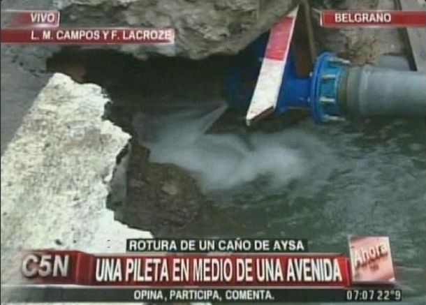 La laguna de Las Cañitas sigue un día después