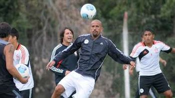 operativo retorno: veron se entreno con el plantel operativo retorno: veron se entreno con el plantel