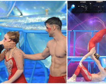 Àngela Torres sorprendió en el aquadance.