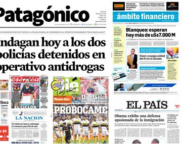 Tapas de diarios del 21 de noviembre de 2016