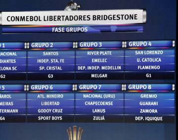 Los ocho grupos de la próxima edición del certamen