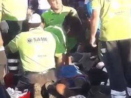 Un motoquero murió tras chocar en una carrera clandestina